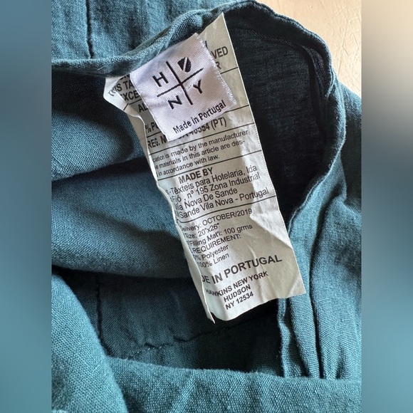 Hawkins New York Simple Linen Quilted Sham Set - Picture 4 of 4